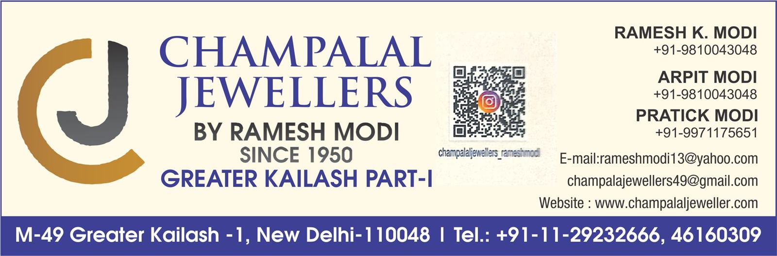 CHAMPALAL JEWELLERS (gk Jewellers)